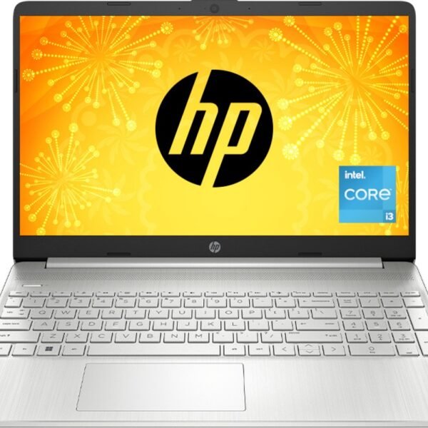 HP 15s Intel Core i3 12th Gen 1215U - (8 GB/512 GB SSD/Windows 11 Home) 15s-fy5003TU Thin and Light Laptop  (15.6 inch, Natural Silver, 1.69 Kg, With MS Office)